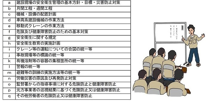 統括安全衛生責任者