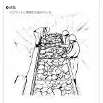 詰め(割栗石)