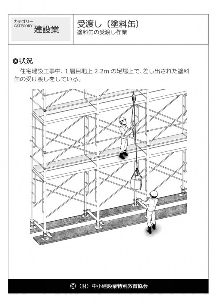 受渡し（塗料缶）