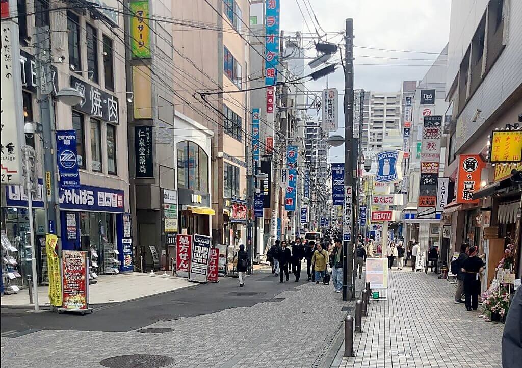⑥共通ルート 商店街